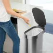 Simplehuman 45-Liter Brushed Stainless Steel Indoor Kitchen Step Trash Can