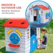 Nick Jr. PAW Patrol Plastic Indoor/Outdoor Playhouse with Easy Assembly by Delta Children