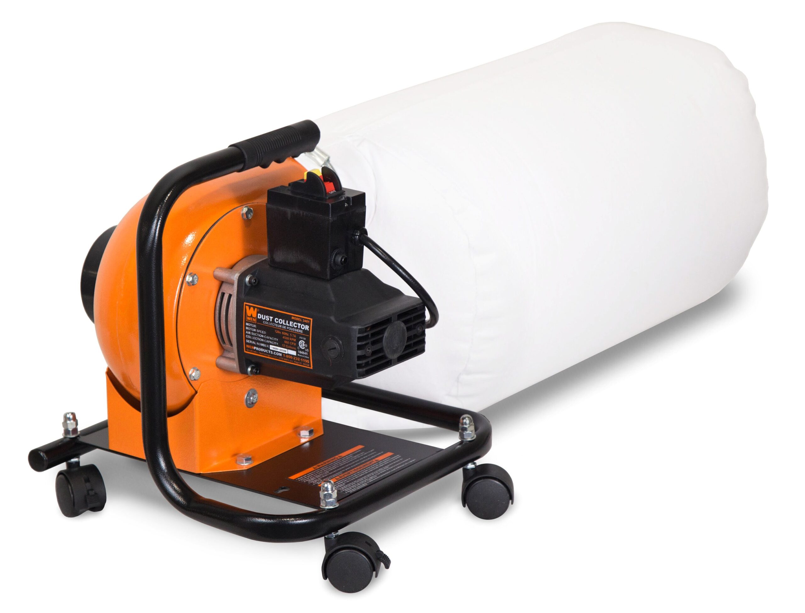 WEN 12-Gallon Dry Dust Collector with Polyester Filter WEN 12-Gallon Dry Dust Collector with Polyester Filter - Image 4