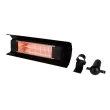 Well Traveled Living 5118-BTU 110-Volt Black Stainless Steel Electric Patio Heater