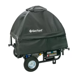 GenTent Universal Kit (Standard, Black) For Open Frame Generators Generator Cover