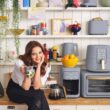 Beautiful 1.7-Liter Electric Kettle 1500 W with One-Touch Activation, Cornflower Blue by Drew Barrymore Beautiful 1.7-Liter Electric Kettle 1500 W with One-Touch Activation, Cornflower Blue by Drew Barrymore