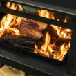 Deko Living 40inch Metal Wood Burner Fireplace