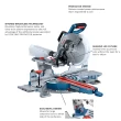 Bosch GCM18V-12SDN 12-in 18-volt Dual Bevel Sliding Compound Cordless Miter Saw (Battery and Charger Not Included)