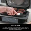 Ninja FG551 Foodi Smart XL 6-in-1 Indoor Grill with Air Fry, Roast, Bake, Broil & Dehydrate, Smart Thermometer, Black/Silver Ninja FG551 Foodi Smart XL 6-in-1 Indoor Grill with Air Fry, Roast, Bake, Broil & Dehydrate, Smart Thermometer, Black/Silver