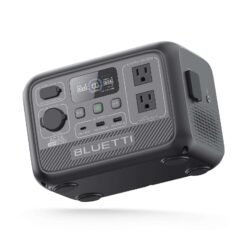 BLUETTI Portable Power Station AC2A, 204Wh LiFePO4 Battery Backup w/ 2 300W (600W Power Lifting) AC Outlets