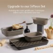 Our Place Griddle Pan - Versatile Nonstick Ceramic Sheet Pan & Stovetop Griddle, 5 Qt Capacity, Oven Safe up to 450°F, Char