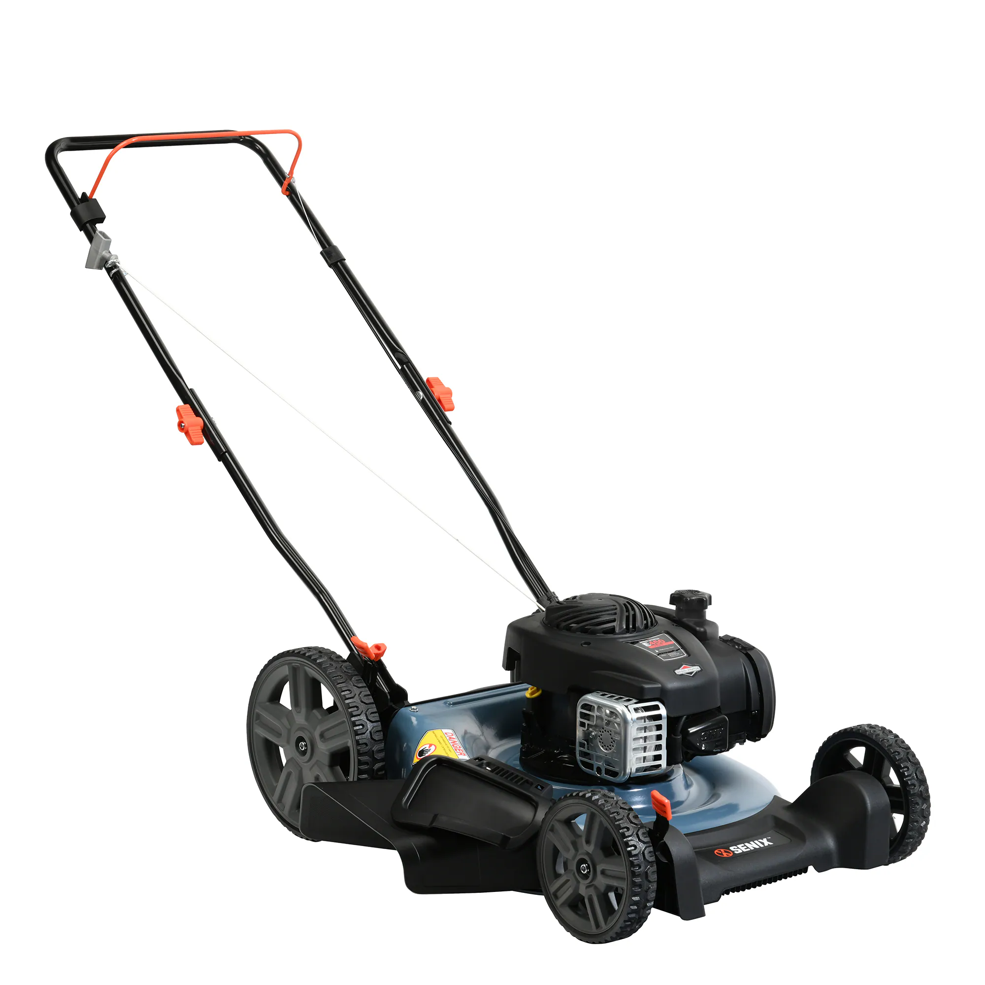 SENIX 21-in Gas Push Lawn Mower with 125-cc Briggs and Stratton Engine SENIX 21-in Gas Push Lawn Mower with 125-cc Briggs and Stratton Engine