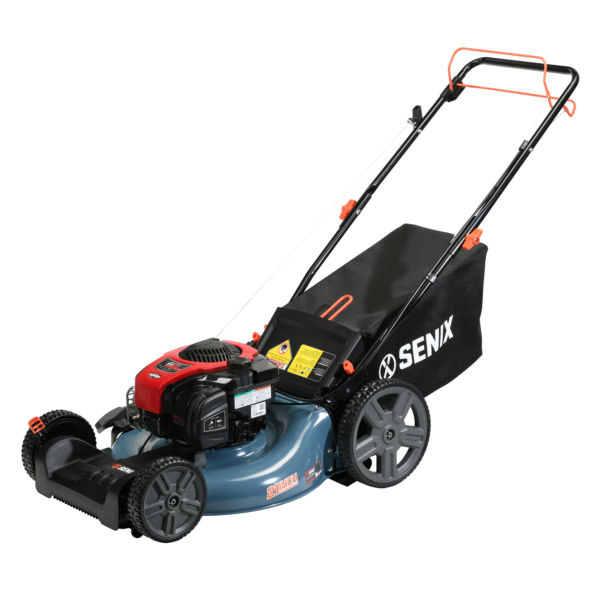 SENIX 21-in Gas Self-propelled Lawn Mower with 150-cc Briggs and Stratton Engine SENIX 21-in Gas Self-propelled Lawn Mower with 150-cc Briggs and Stratton Engine - Image 5