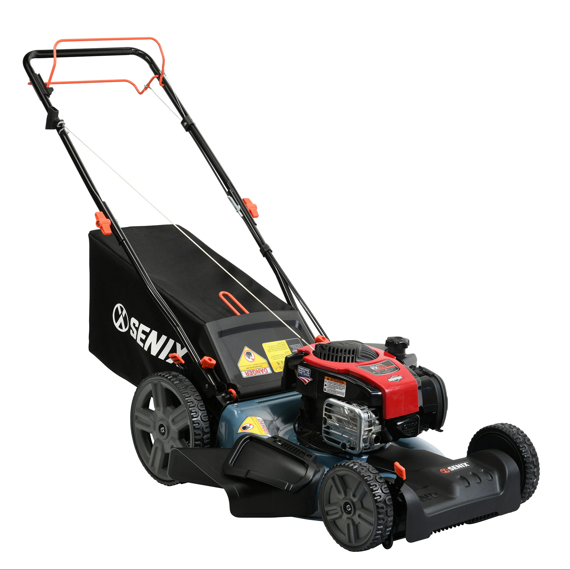 SENIX 21-in Gas Self-propelled Lawn Mower with 150-cc Briggs and Stratton Engine SENIX 21-in Gas Self-propelled Lawn Mower with 150-cc Briggs and Stratton Engine