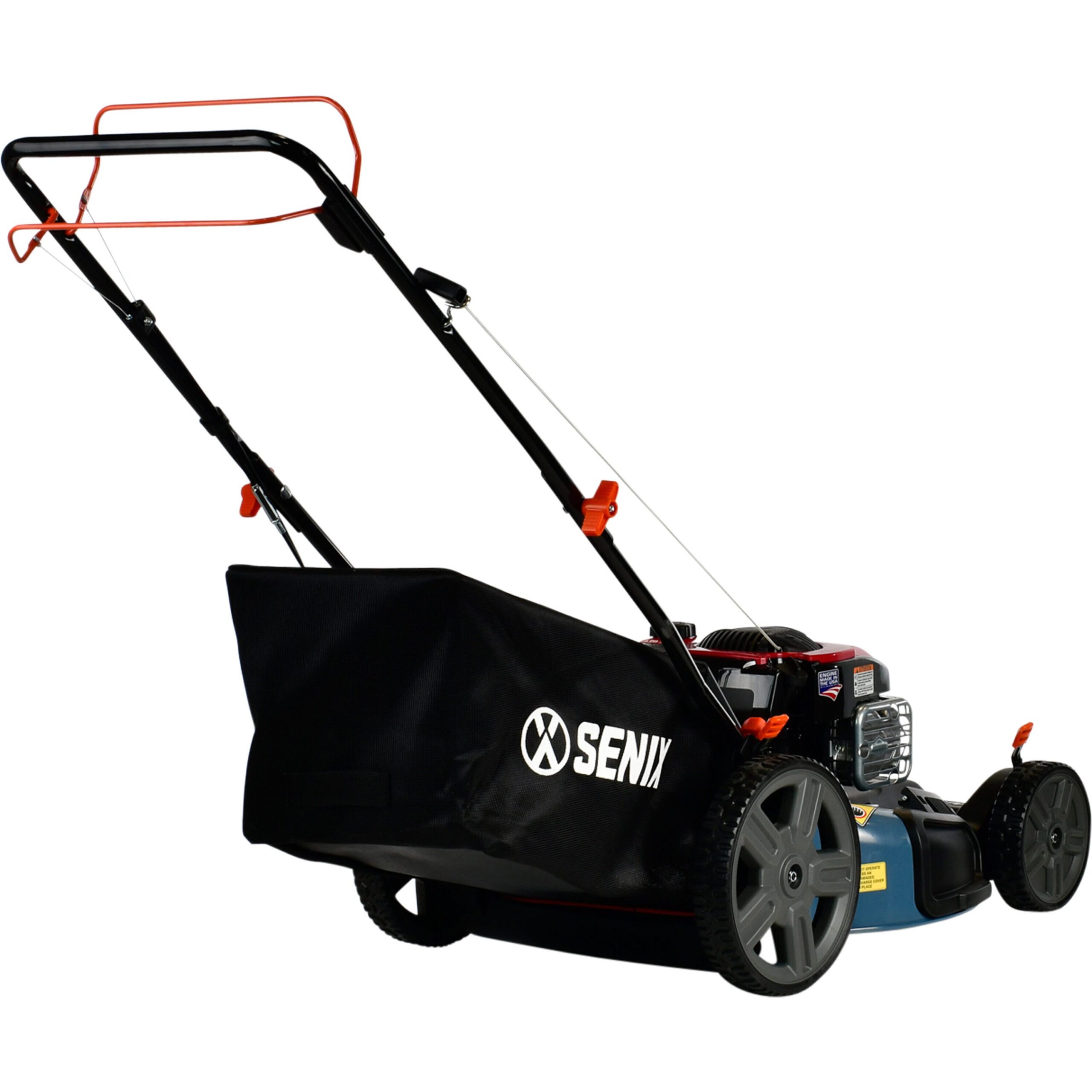 SENIX 21-in Gas Self-propelled Lawn Mower with 150-cc Briggs and Stratton Engine SENIX 21-in Gas Self-propelled Lawn Mower with 150-cc Briggs and Stratton Engine - Image 2