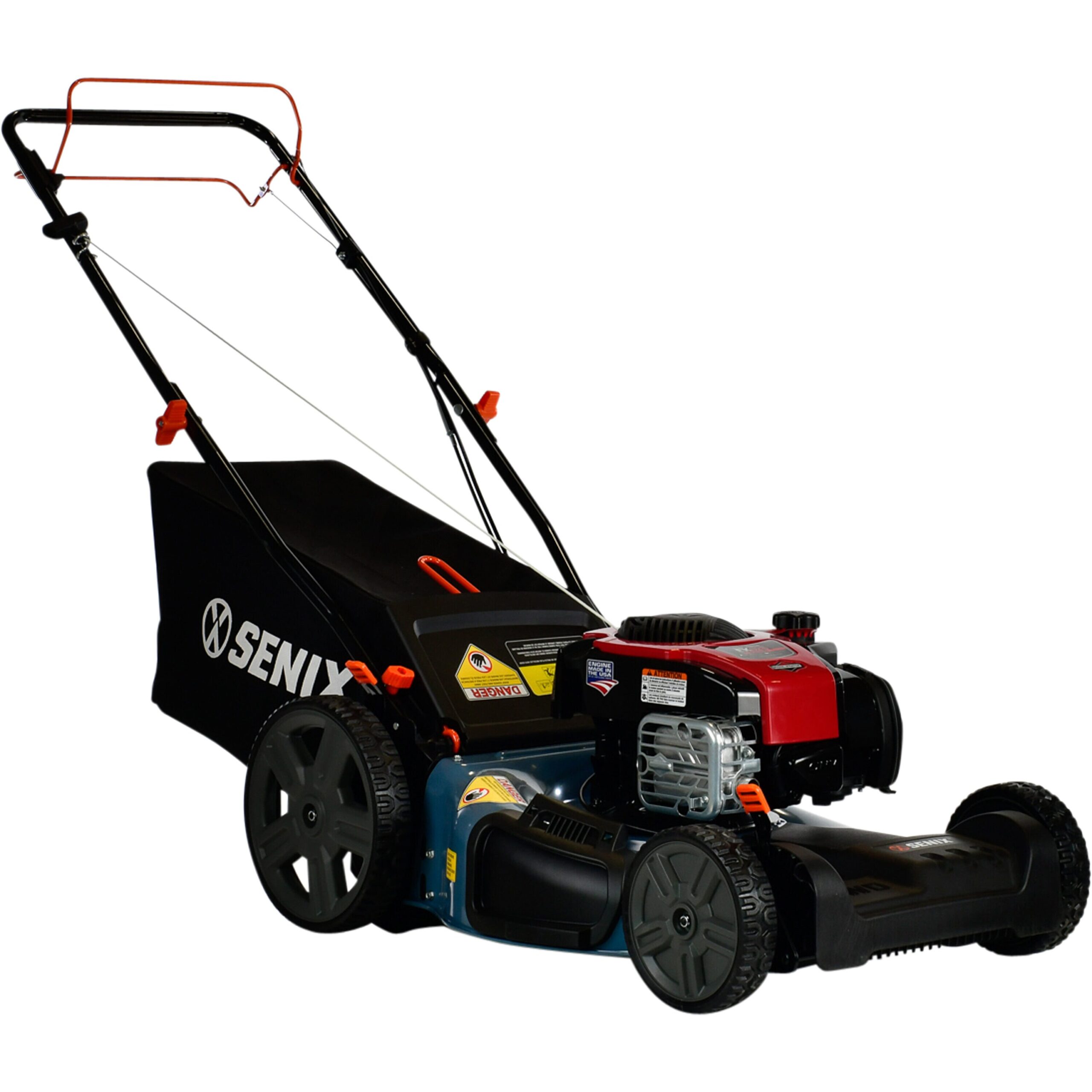 SENIX 21-in Gas Self-propelled Lawn Mower with 150-cc Briggs and Stratton Engine SENIX 21-in Gas Self-propelled Lawn Mower with 150-cc Briggs and Stratton Engine - Image 6
