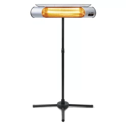 Sengoku 10000-BTU 120-Volt Black Steel Electric Patio Heater