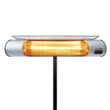 Sengoku 10000-BTU 120-Volt Black Steel Electric Patio Heater