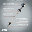 SENIX 4QL 8-in 26-cc 4-cycle Pole Saw (Battery Not Included) SENIX 4QL 8-in 26-cc 4-cycle Pole Saw (Battery Not Included)