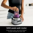 Ninja - Foodi Smoothie Bowl Maker and Nutrient Extractor 1200WP smartTORQUE 4 Auto-iQ Presets - Silver Ninja - Foodi Smoothie Bowl Maker and Nutrient Extractor 1200WP smartTORQUE 4 Auto-iQ Presets - Silver