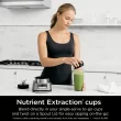 Ninja - Foodi Smoothie Bowl Maker and Nutrient Extractor 1200WP smartTORQUE 4 Auto-iQ Presets - Silver Ninja - Foodi Smoothie Bowl Maker and Nutrient Extractor 1200WP smartTORQUE 4 Auto-iQ Presets - Silver