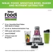 Ninja - Foodi Smoothie Bowl Maker and Nutrient Extractor 1200WP smartTORQUE 4 Auto-iQ Presets - Silver Ninja - Foodi Smoothie Bowl Maker and Nutrient Extractor 1200WP smartTORQUE 4 Auto-iQ Presets - Silver