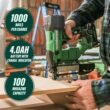Metabo HPT MultiVolt 18-Gauge 1/4-in Narrow Crown Finish Stapler