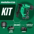 Metabo HPT MultiVolt 18-Gauge 1/4-in Narrow Crown Finish Stapler