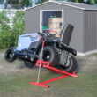 LZBEITEM Lawn Mower Lift Jack - 882 lbs Capacity for Tractors and Zero Turn Lawn Mowers Red