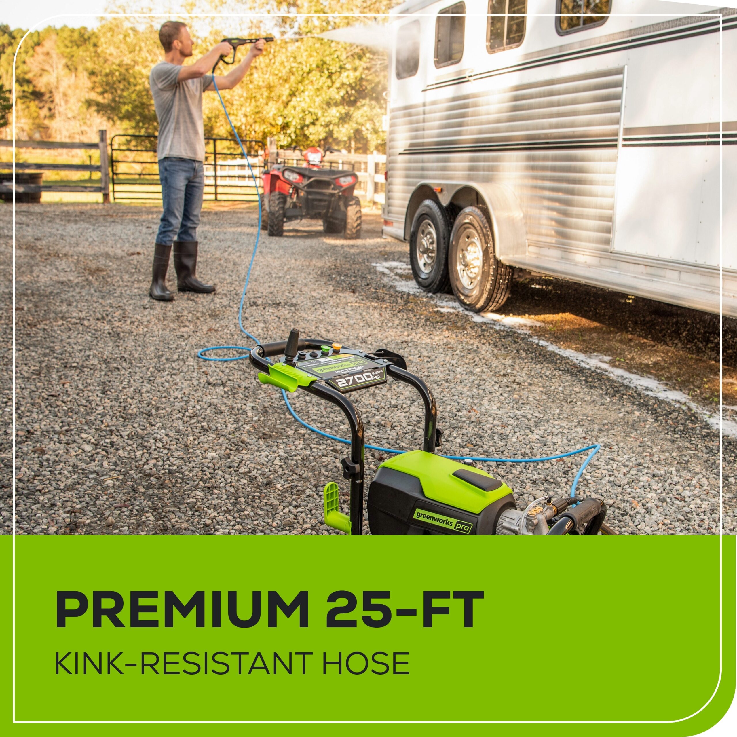 Greenworks Pro 2700 PSI 2.3-GPM Cold Water Electric Pressure