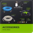 Greenworks Pro 2700 PSI 2.3-GPM Cold Water Electric Pressure Washer with 5 Spray Tips