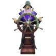 Haunted Living 6-ft Haunted Harbor Talking LED Steering Captain Animatronic