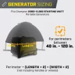Champion Power Equipment Severe Weather Cover 2000 to 11,000 Starting Watt Inverters Generator Cover