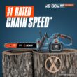 SENIX 60-volt Max 18-in Battery 4 Ah Chainsaw (Battery and Charger Included) SENIX 60-volt Max 18-in Battery 4 Ah Chainsaw (Battery and Charger Included)