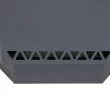 Sunjoy 25.79-in W Matte Hammered Black Stainless Steel Wood-Burning Fire Pit