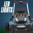 SENIX 60 Volt 60-volt 21-in Cordless Push Lawn Mower 6 Ah (1-Battery and Charger Included)