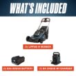 SENIX 60 Volt 60-volt 21-in Cordless Push Lawn Mower 6 Ah (1-Battery and Charger Included)