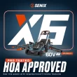 SENIX 60 Volt 60-volt 21-in Cordless Push Lawn Mower 6 Ah (1-Battery and Charger Included)
