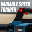 SENIX 60-volt Max 810-CFM 170-MPH Battery Handheld Leaf Blower 4 Ah (Battery and Charger Included) SENIX 60-volt Max 810-CFM 170-MPH Battery Handheld Leaf Blower 4 Ah (Battery and Charger Included)