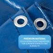 Blue Wave 29-ft x 20-ft Gold Polyethylene Winter Oval Pool Cover