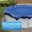 Blue Wave 28-ft x 28-ft Gold Polyethylene Winter Round Pool Cover