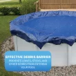 Blue Wave 29-ft x 20-ft Gold Polyethylene Winter Oval Pool Cover