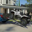Stalwart 8.86-ft x 77-ft 2200-lb Capacity Arched Folding Loading Ramp