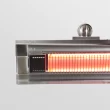 Well Traveled Living 5118-BTU 110-Volt Silver Stainless Steel Electric Patio Heater