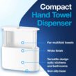 Tork Xpress Paper Towel Dispenser, White, Compact for Home Use, Fits H2 Hand Towels Tork Xpress Paper Towel Dispenser, White, Compact for Home Use, Fits H2 Hand Towels