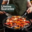 HexClad Hybrid Nonstick 13-Inch Griddle, Dishwasher and Oven Safe, Induction Ready, Compatible with All Cooktops