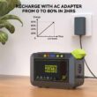 MARBERO Portable Power Station 88Wh Camping Lithium Battery Solar Generator Fast Charging with AC Outlet 120W Peak Power Bank