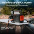 Jackery Explorer 240 v2 Portable Power Station 2024 New Version, 256Wh LiFePO4 Battery with 300W AC/100W USB-C Output