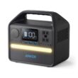 Anker 521 Portable Power Station Upgraded with LiFePO4 Battery, 256Wh 6-Port PowerHouse, 2 AC Outlets