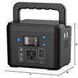 Powkey 200W Portable Power Station, Powkey 120Wh/33,000mAh Power Bank with AC Outlet