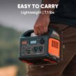Jackery Portable Power Station Explorer 300, 293Wh Backup Lithium Battery, Solar Generator for Outdoors Camping Travel Hunting Blackout
