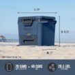 NINJA FrostVault 30 qt. Chest Cooler with Dry Zone, Lakeshore Blue