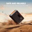 Jackery Explorer 240 v2 Portable Power Station 2024 New Version, 256Wh LiFePO4 Battery with 300W AC/100W USB-C Output