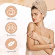 KAHAF Collection 6-Pack Bath Towels - Lightweight - Extra Absorbent - Shower towels (Multi, 27 inchesx54 inches)